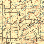 United States Geological Survey Sallisaw, OK (1911, 125000-Scale) digital map