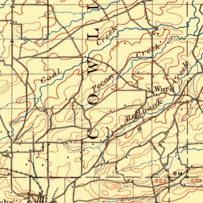 United States Geological Survey Sallisaw, OK (1911, 125000-Scale) digital map