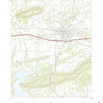 United States Geological Survey Sallisaw, OK (2022, 24000-Scale) digital map
