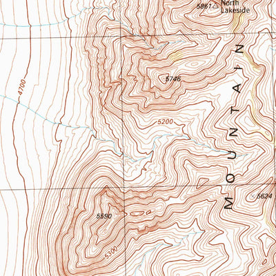 United States Geological Survey Sally Mountain, UT (1991, 24000-Scale) digital map