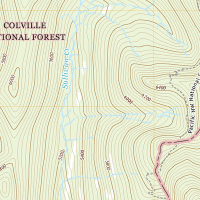 United States Geological Survey Salmo Mountain, WA (2020, 24000-Scale) digital map