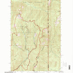 United States Geological Survey Salmo Mountain, WA-ID (1996, 24000-Scale) digital map