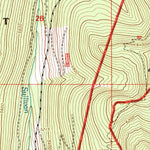 United States Geological Survey Salmo Mountain, WA-ID (1996, 24000-Scale) digital map