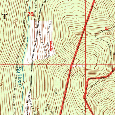 United States Geological Survey Salmo Mountain, WA-ID (1996, 24000-Scale) digital map
