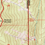 United States Geological Survey Salmo Mountain, WA-ID (1996, 24000-Scale) digital map