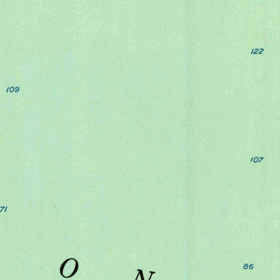 United States Geological Survey Salmon Creek, NY (1952, 24000-Scale) digital map