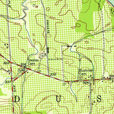 United States Geological Survey Salmon Creek, NY (1952, 24000-Scale) digital map