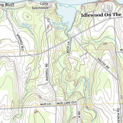United States Geological Survey Salmon Creek, NY (2013, 24000-Scale) digital map