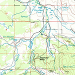 United States Geological Survey Salmon, ID-MT (1981, 100000-Scale) digital map