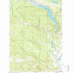United States Geological Survey Salmon Lake, MT (1965, 24000-Scale) digital map