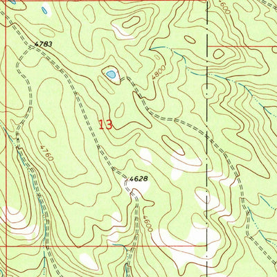 United States Geological Survey Salmon Lake, MT (1965, 24000-Scale) digital map