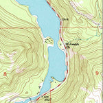 United States Geological Survey Salmon Lake, MT (1965, 24000-Scale) digital map