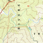 United States Geological Survey Salmon Mountain, CA (1997, 24000-Scale) digital map