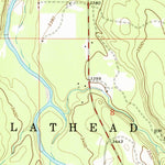 United States Geological Survey Salmon Prairie, MT (1965, 24000-Scale) digital map