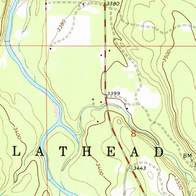United States Geological Survey Salmon Prairie, MT (1965, 24000-Scale) digital map