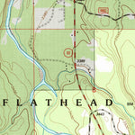 United States Geological Survey Salmon Prairie, MT (1994, 24000-Scale) digital map
