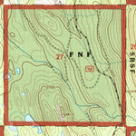 United States Geological Survey Salmon Prairie, MT (1994, 24000-Scale) digital map