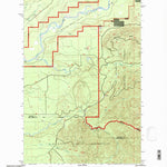 United States Geological Survey Salmon River East, WA (1995, 24000-Scale) digital map
