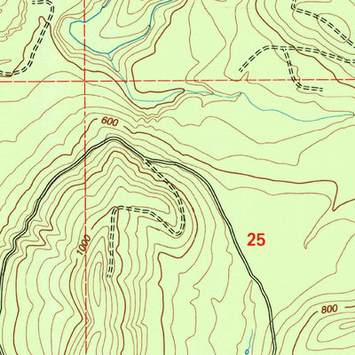 United States Geological Survey Salmon River East, WA (1995, 24000-Scale) digital map