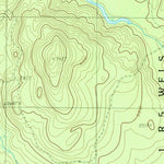 United States Geological Survey Salmon Stream Lake, ME (1988, 24000-Scale) digital map