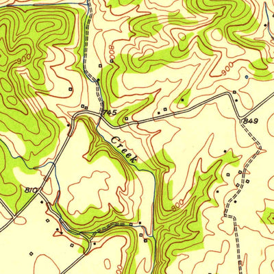 United States Geological Survey Saloma, KY (1953, 24000-Scale) digital map