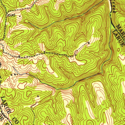 United States Geological Survey Saloma, KY (1953, 24000-Scale) digital map