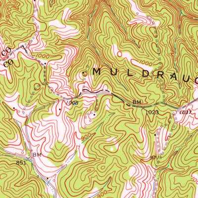 United States Geological Survey Saloma, KY (1961, 24000-Scale) digital map