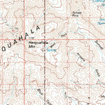 United States Geological Survey Salome, AZ (1984, 100000-Scale) digital map