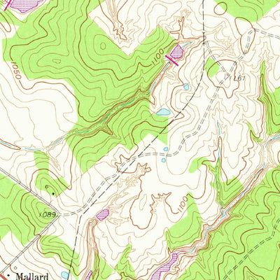 United States Geological Survey Salona, TX (1961, 24000-Scale) digital map