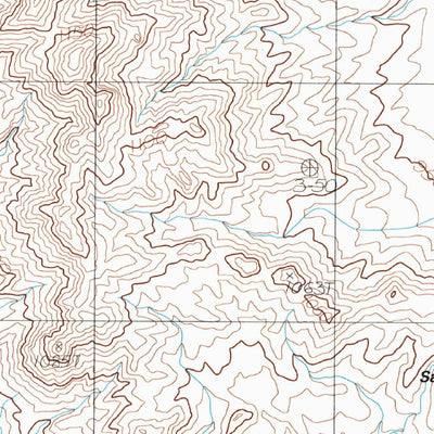 United States Geological Survey Salsberry Peak, CA (1985, 24000-Scale) digital map