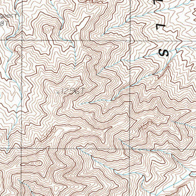 United States Geological Survey Salsberry Peak, CA (1985, 24000-Scale) digital map