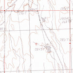 United States Geological Survey Salsbery Reservoir, MT (1984, 24000-Scale) digital map