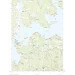 United States Geological Survey Salsbury Cove, ME (2021, 24000-Scale) digital map