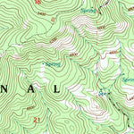 United States Geological Survey Salt Butte, OR (1992, 24000-Scale) digital map