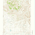 United States Geological Survey Salt Canyon, WY (1968, 24000-Scale) digital map