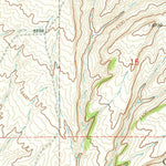 United States Geological Survey Salt Canyon, WY (1968, 24000-Scale) digital map