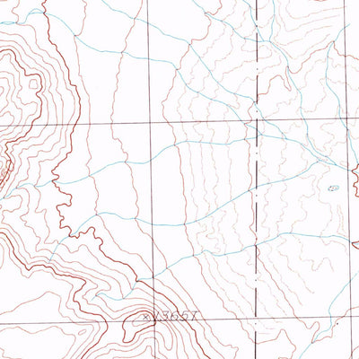 United States Geological Survey Salt Cave, NV (1985, 24000-Scale) digital map