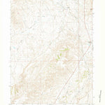 United States Geological Survey Salt Creek, WY (1968, 24000-Scale) digital map