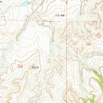 United States Geological Survey Salt Creek, WY (1968, 24000-Scale) digital map