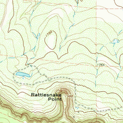 United States Geological Survey Salt Gap, TX (1967, 24000-Scale) digital map