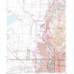 United States Geological Survey Salt Lake City North, UT (1963, 24000-Scale) digital map