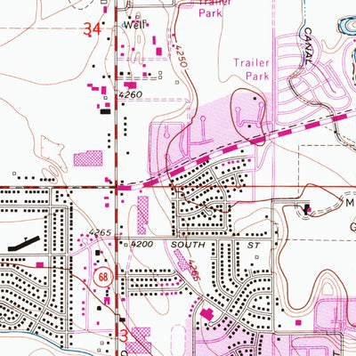 United States Geological Survey Salt Lake City South, UT (1963, 24000-Scale) digital map