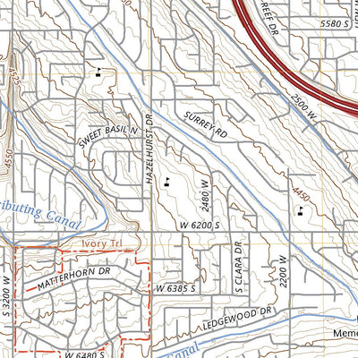 United States Geological Survey Salt Lake City South, UT (2023, 24000-Scale) digital map