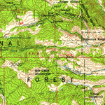 United States Geological Survey Salt Lake City, UT-WY (1958, 250000-Scale) digital map