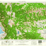 United States Geological Survey Salt Lake City, UT-WY (1960, 250000-Scale) digital map