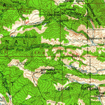 United States Geological Survey Salt Lake City, UT-WY (1960, 250000-Scale) digital map