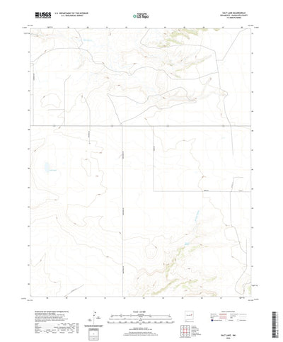 United States Geological Survey Salt Lake, NM (2020, 24000-Scale) digital map