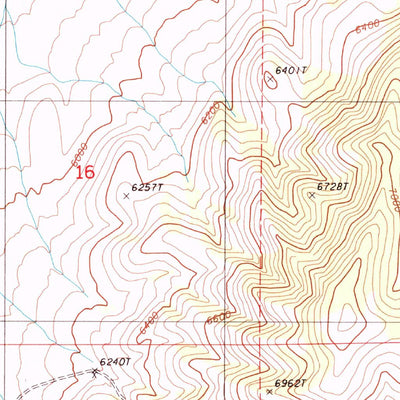 United States Geological Survey Salt Marsh Canyon, NV (1986, 24000-Scale) digital map