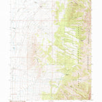 United States Geological Survey Salt Mountain, UT (1985, 24000-Scale) digital map