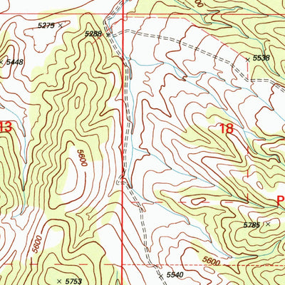 United States Geological Survey Salt Mountain, UT (1998, 24000-Scale) digital map